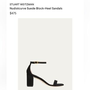 Stuart Weitzman 75 Block heel